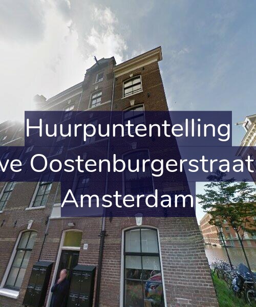 Foto gevel Huurpuntentelling voor Nieuwe Oostenburgerstraat 19-D, Amsterdam