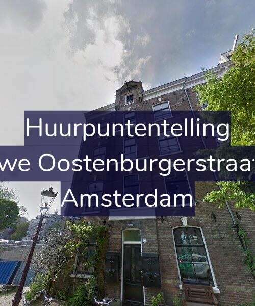 Foto gevel Huurpuntentelling voor Nieuwe Oostenburgerstraat 3-C, Amsterdam