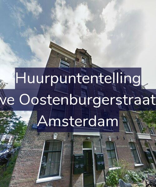 Foto gevel Huurpuntentelling voor Nieuwe Oostenburgerstraat 20-K, Amsterdam