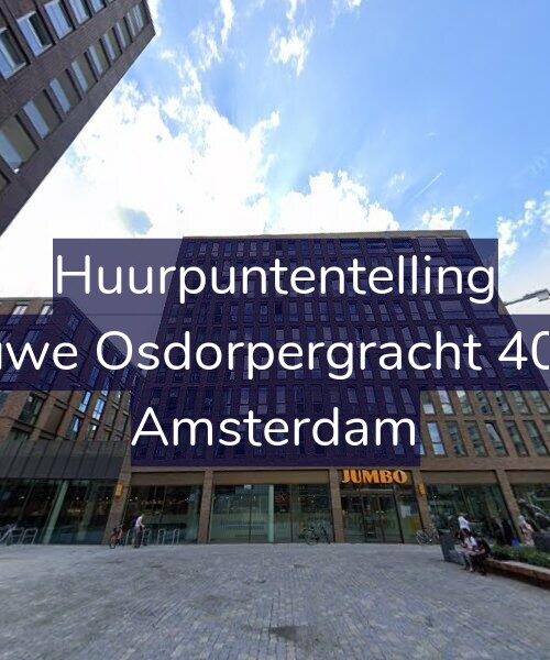 Foto gevel Huurpuntentelling voor Nieuwe Osdorpergracht 404-U, Amsterdam