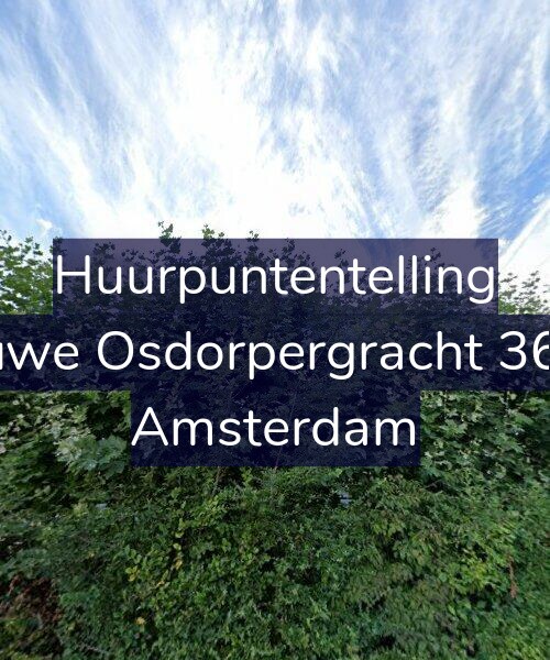 Foto gevel Huurpuntentelling voor Nieuwe Osdorpergracht 362-C, Amsterdam