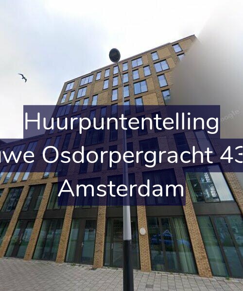 Foto gevel Huurpuntentelling voor Nieuwe Osdorpergracht 430-G, Amsterdam