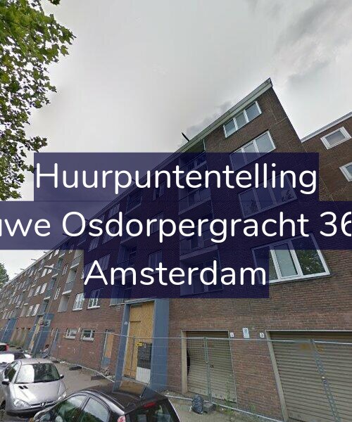 Foto gevel Huurpuntentelling voor Nieuwe Osdorpergracht 364-B, Amsterdam