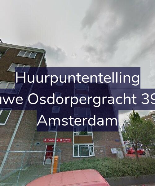 Foto gevel Huurpuntentelling voor Nieuwe Osdorpergracht 396-S, Amsterdam