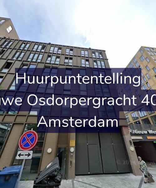 Foto gevel Huurpuntentelling voor Nieuwe Osdorpergracht 406-D, Amsterdam