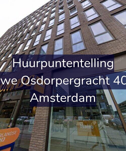 Foto gevel Huurpuntentelling voor Nieuwe Osdorpergracht 400-M, Amsterdam