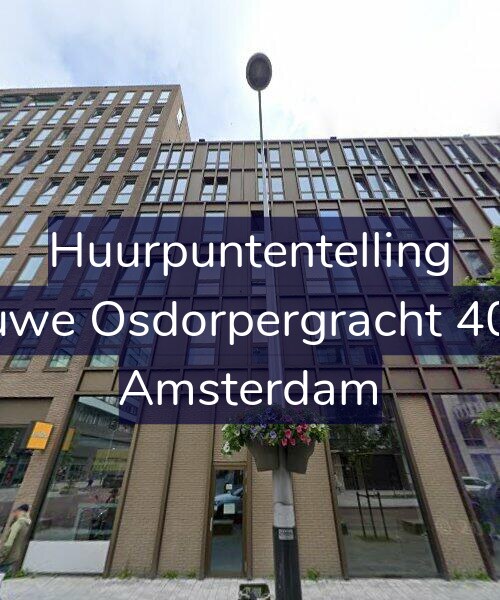 Foto gevel Huurpuntentelling voor Nieuwe Osdorpergracht 400-E, Amsterdam