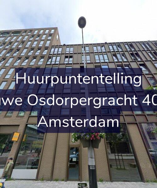 Foto gevel Huurpuntentelling voor Nieuwe Osdorpergracht 408-G, Amsterdam