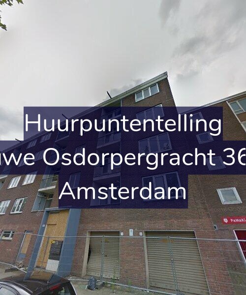 Foto gevel Huurpuntentelling voor Nieuwe Osdorpergracht 366-D, Amsterdam