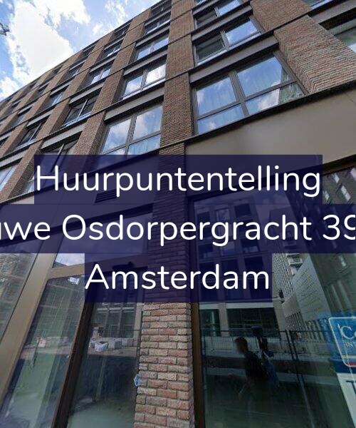 Foto gevel Huurpuntentelling voor Nieuwe Osdorpergracht 390-G, Amsterdam