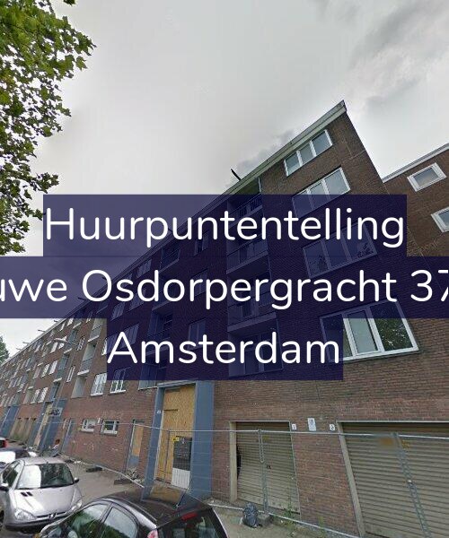Foto gevel Huurpuntentelling voor Nieuwe Osdorpergracht 372-E, Amsterdam