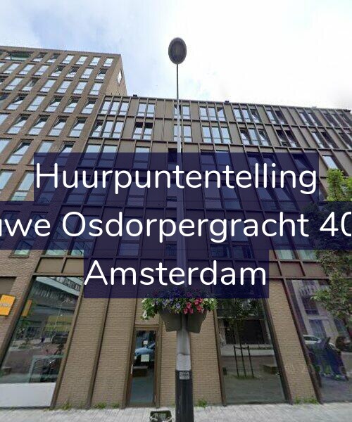 Foto gevel Huurpuntentelling voor Nieuwe Osdorpergracht 408-B, Amsterdam