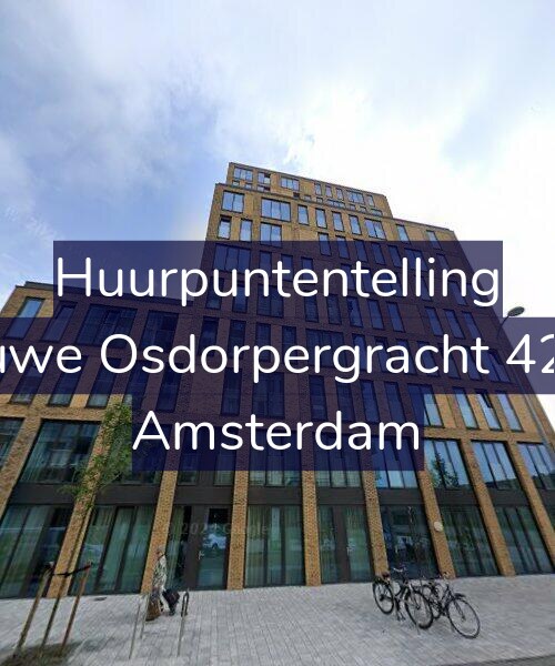 Foto gevel Huurpuntentelling voor Nieuwe Osdorpergracht 428-K, Amsterdam