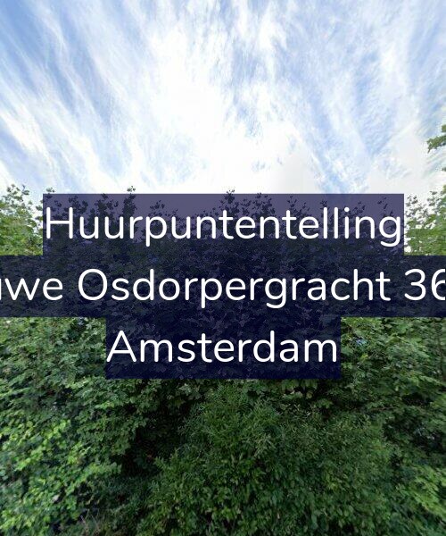 Foto gevel Huurpuntentelling voor Nieuwe Osdorpergracht 364-G, Amsterdam