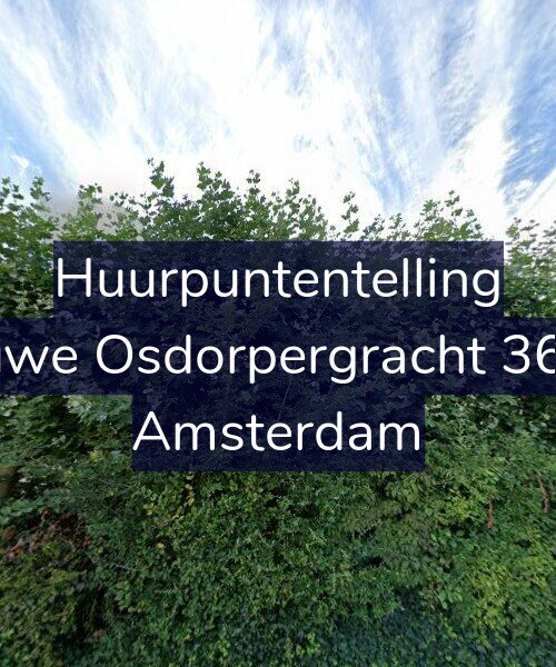 Foto gevel Huurpuntentelling voor Nieuwe Osdorpergracht 366-H, Amsterdam