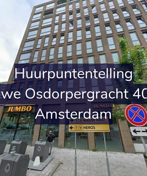 Foto gevel Huurpuntentelling voor Nieuwe Osdorpergracht 400-H, Amsterdam