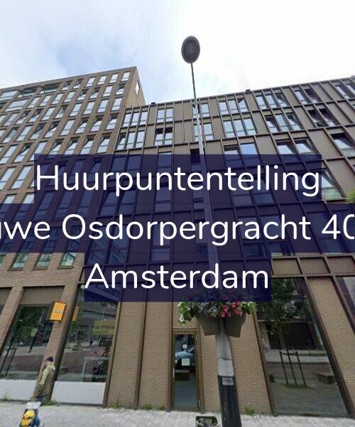 Foto gevel Huurpuntentelling voor Nieuwe Osdorpergracht 408-A, Amsterdam