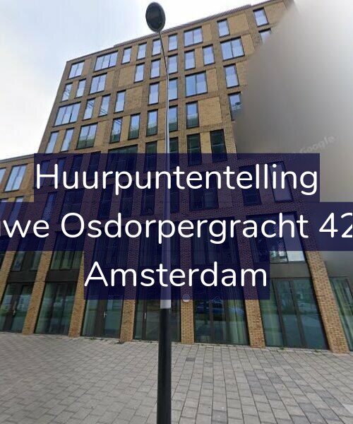 Foto gevel Huurpuntentelling voor Nieuwe Osdorpergracht 426-H, Amsterdam