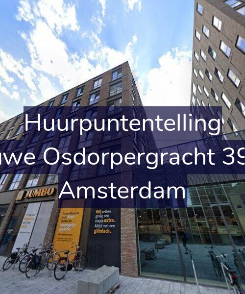 Foto gevel Huurpuntentelling voor Nieuwe Osdorpergracht 390-B, Amsterdam