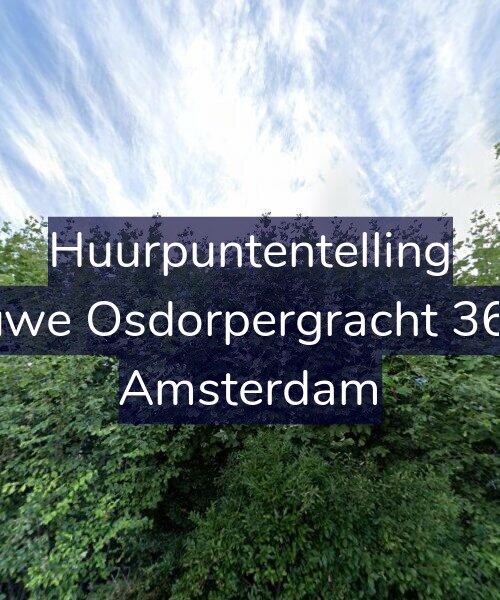 Foto gevel Huurpuntentelling voor Nieuwe Osdorpergracht 368-A, Amsterdam