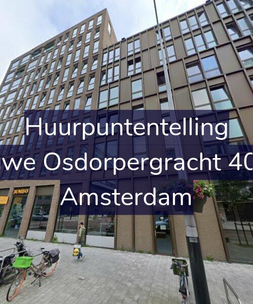 Foto gevel Huurpuntentelling voor Nieuwe Osdorpergracht 406-H, Amsterdam