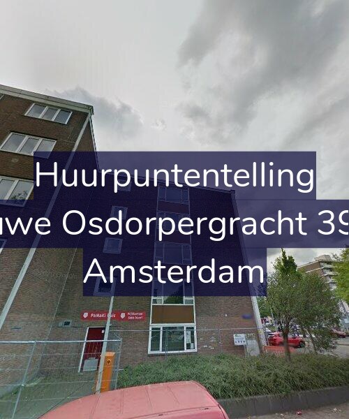 Foto gevel Huurpuntentelling voor Nieuwe Osdorpergracht 390-P, Amsterdam