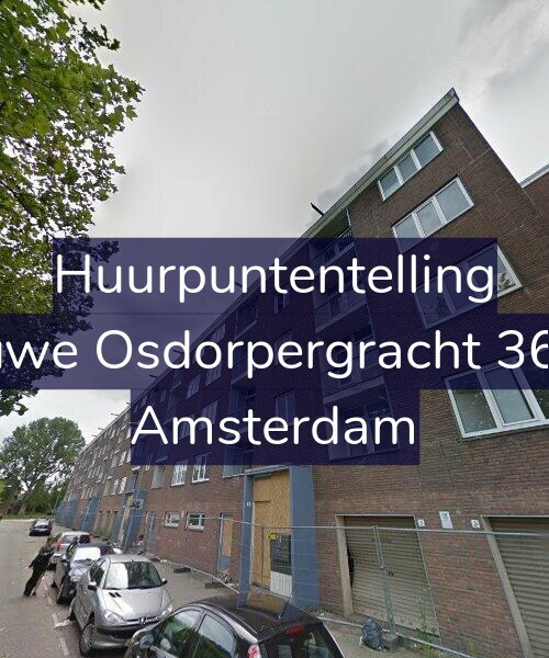 Foto gevel Huurpuntentelling voor Nieuwe Osdorpergracht 366-A, Amsterdam