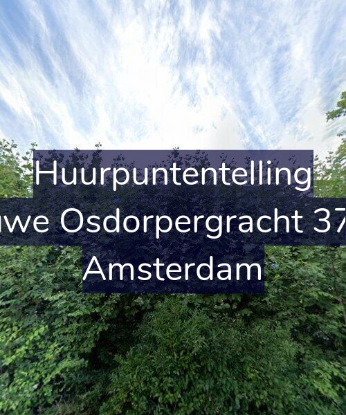 Foto gevel Huurpuntentelling voor Nieuwe Osdorpergracht 372-G, Amsterdam