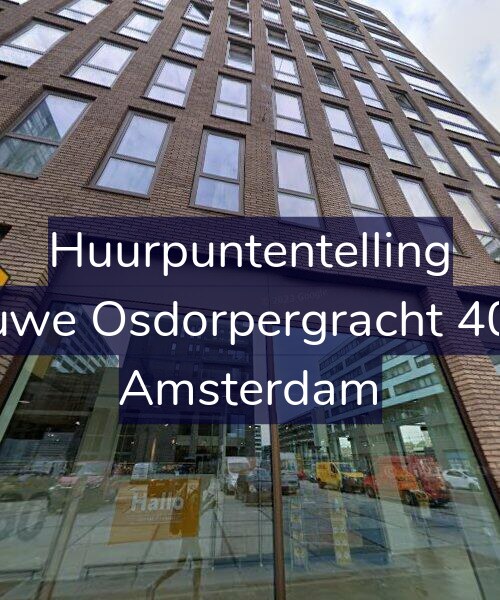 Foto gevel Huurpuntentelling voor Nieuwe Osdorpergracht 400-L, Amsterdam