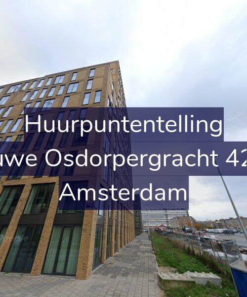 Foto gevel Huurpuntentelling voor Nieuwe Osdorpergracht 420-E, Amsterdam