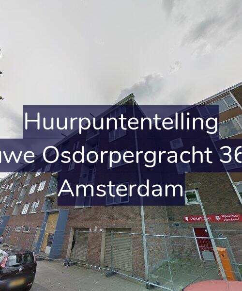 Foto gevel Huurpuntentelling voor Nieuwe Osdorpergracht 366-C, Amsterdam