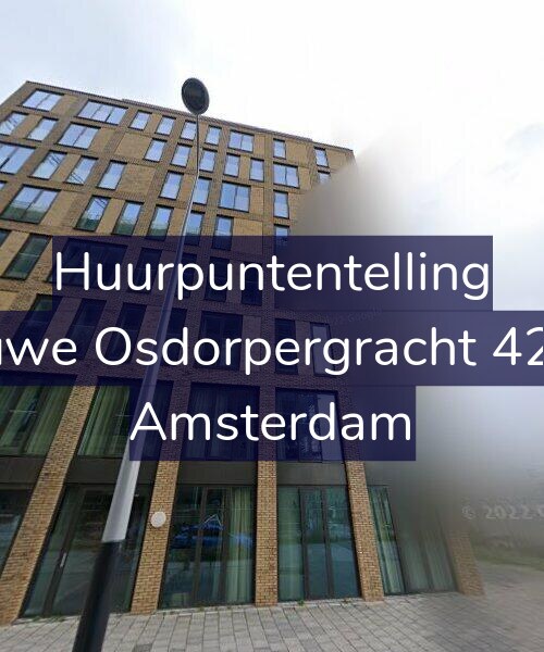 Foto gevel Huurpuntentelling voor Nieuwe Osdorpergracht 426-D, Amsterdam