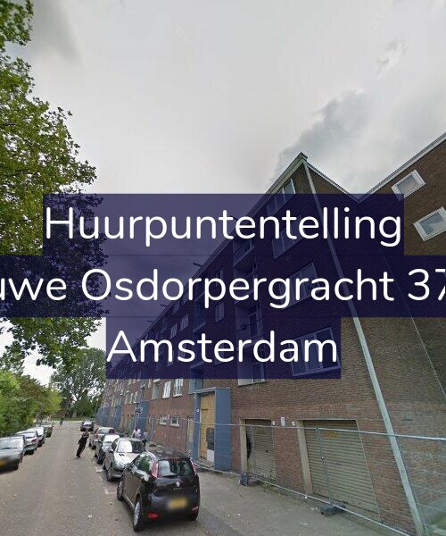 Foto gevel Huurpuntentelling voor Nieuwe Osdorpergracht 374-F, Amsterdam
