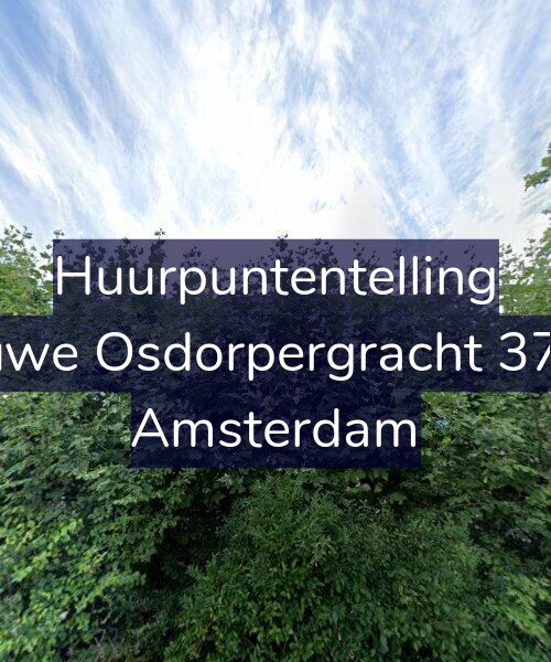 Foto gevel Huurpuntentelling voor Nieuwe Osdorpergracht 370-G, Amsterdam
