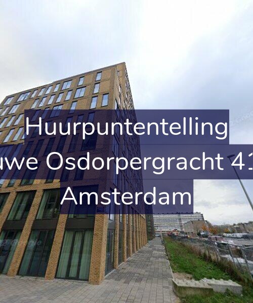 Foto gevel Huurpuntentelling voor Nieuwe Osdorpergracht 416-E, Amsterdam