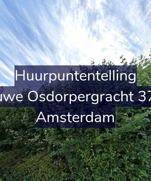 Foto gevel Huurpuntentelling voor Nieuwe Osdorpergracht 372-L, Amsterdam