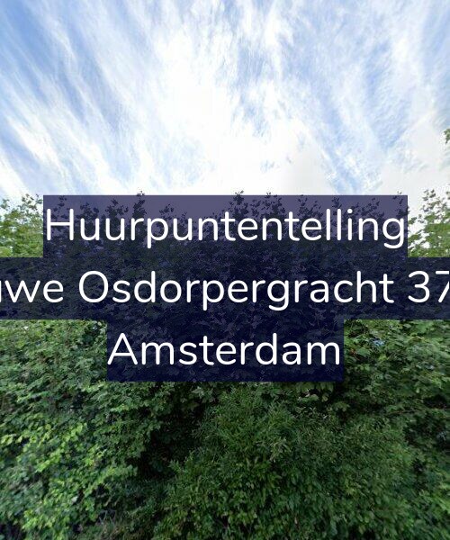 Foto gevel Huurpuntentelling voor Nieuwe Osdorpergracht 372-A, Amsterdam
