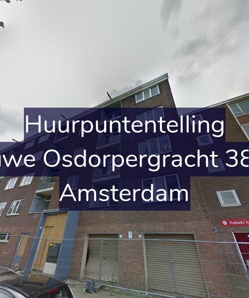 Foto gevel Huurpuntentelling voor Nieuwe Osdorpergracht 386-A, Amsterdam