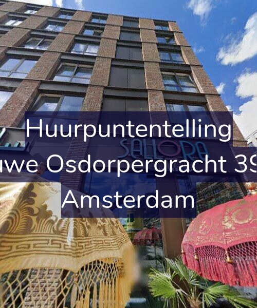 Foto gevel Huurpuntentelling voor Nieuwe Osdorpergracht 392-K, Amsterdam