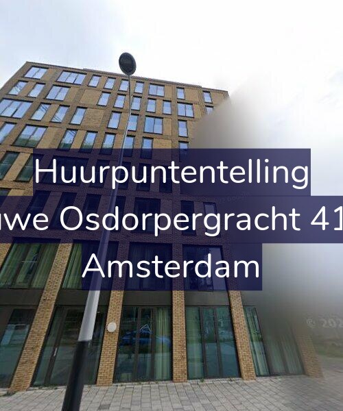 Foto gevel Huurpuntentelling voor Nieuwe Osdorpergracht 416-A, Amsterdam