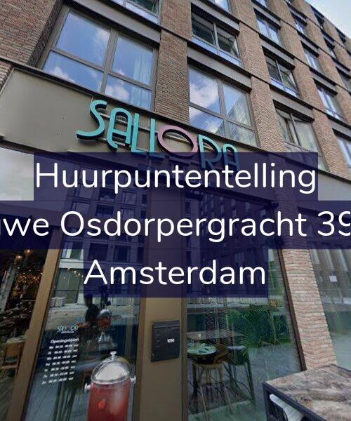 Foto gevel Huurpuntentelling voor Nieuwe Osdorpergracht 390-H, Amsterdam