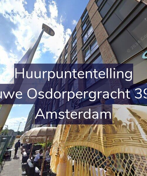 Foto gevel Huurpuntentelling voor Nieuwe Osdorpergracht 390-L, Amsterdam