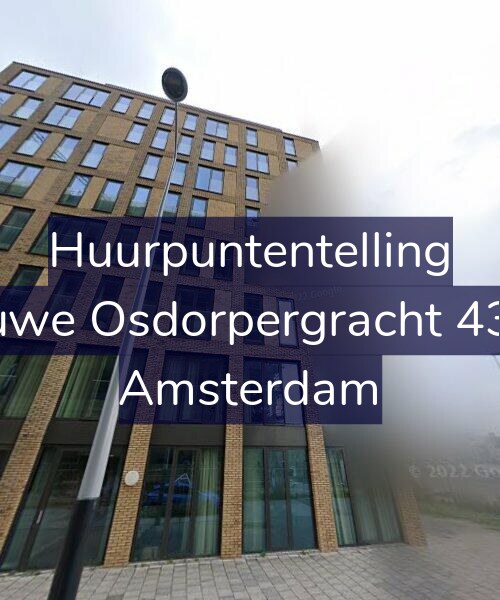 Foto gevel Huurpuntentelling voor Nieuwe Osdorpergracht 430-E, Amsterdam