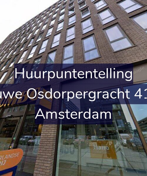 Foto gevel Huurpuntentelling voor Nieuwe Osdorpergracht 410-F, Amsterdam
