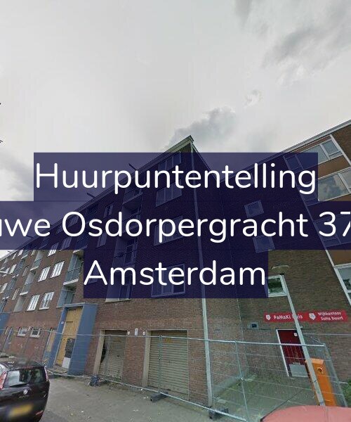 Foto gevel Huurpuntentelling voor Nieuwe Osdorpergracht 370-C, Amsterdam