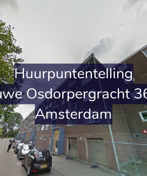 Foto gevel Huurpuntentelling voor Nieuwe Osdorpergracht 366-E, Amsterdam