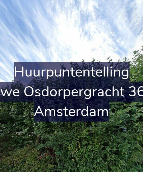 Foto gevel Huurpuntentelling voor Nieuwe Osdorpergracht 364-M, Amsterdam
