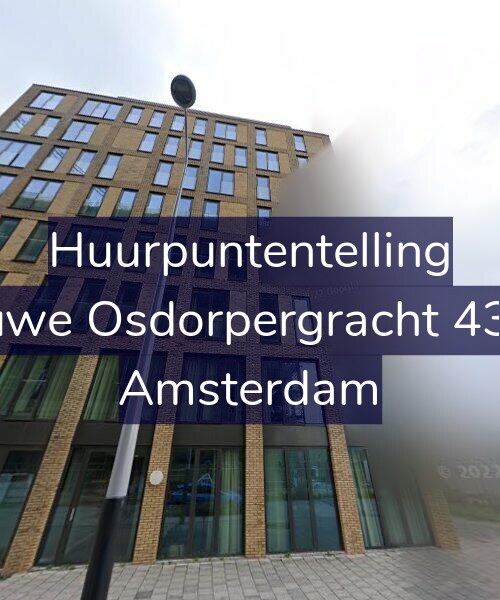 Foto gevel Huurpuntentelling voor Nieuwe Osdorpergracht 430-C, Amsterdam
