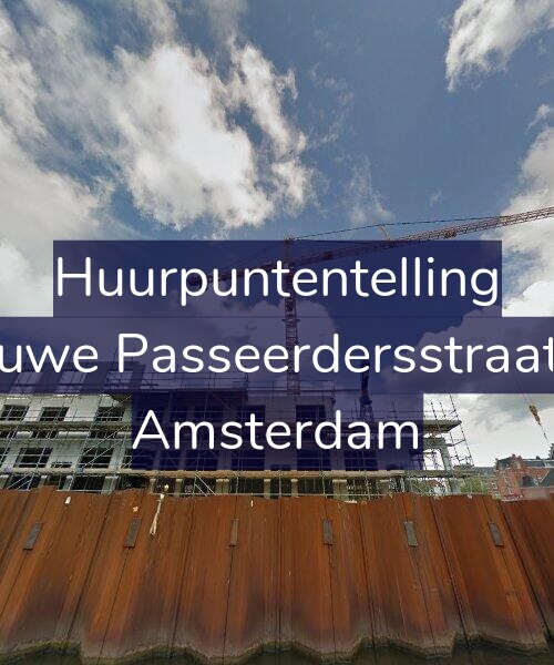 Foto gevel Huurpuntentelling voor Nieuwe Passeerdersstraat 62, Amsterdam