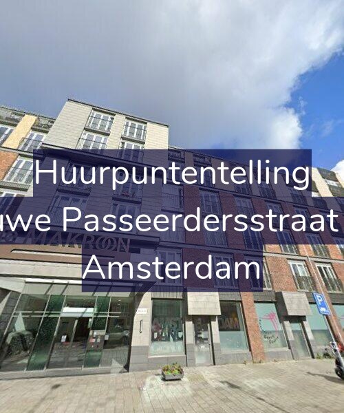 Foto gevel Huurpuntentelling voor Nieuwe Passeerdersstraat 166, Amsterdam